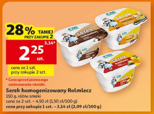 Serek homogenizowany Rolmlecz