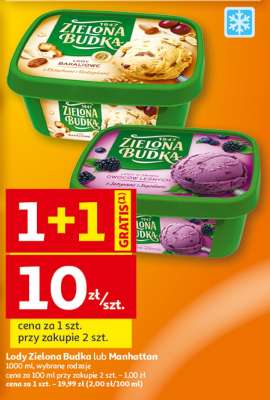 Lody Zielona Budka lub Manhattan