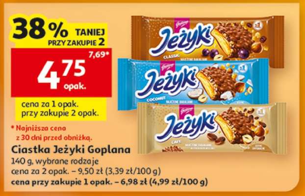 Ciastka Jeżyki Goplana