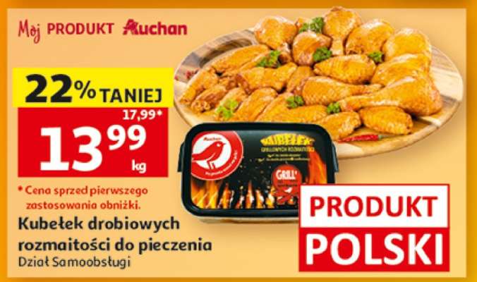 Kubek drobiowych rozmaitości do pieczenia