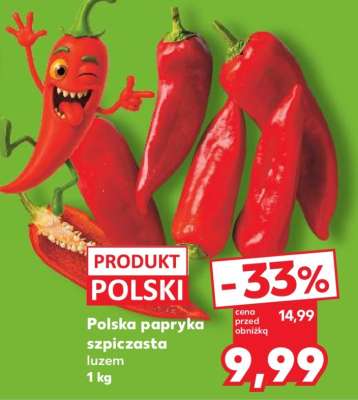 Polska papryka szpiczasta luzem 1 kg