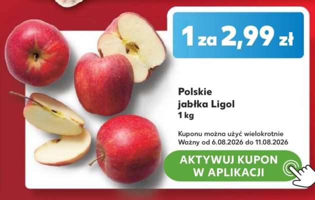 Polskie jabłka LIGOL