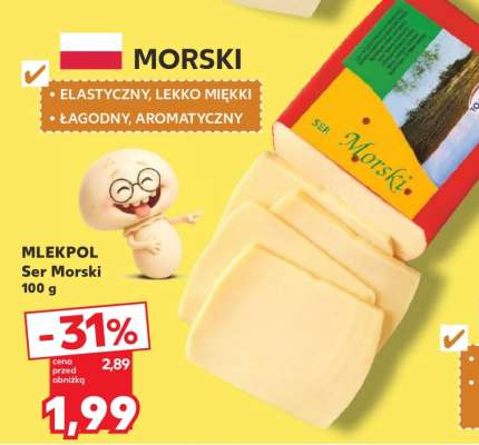 MLEKPOL Ser Morski 100 g