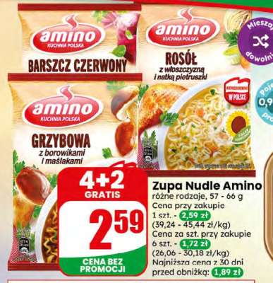 Zupa Nudle Amino