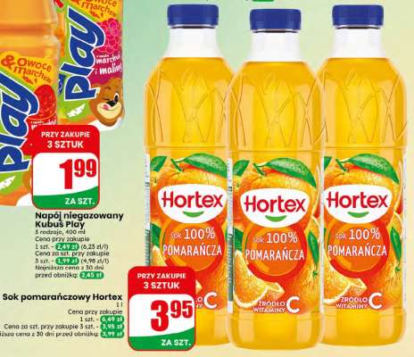 Sok pomarańczowy HORTEX