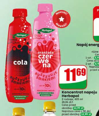 Koncentrat napoju Herbapol