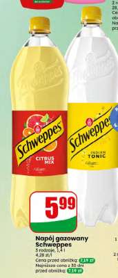 Napój gazowany Schweppes