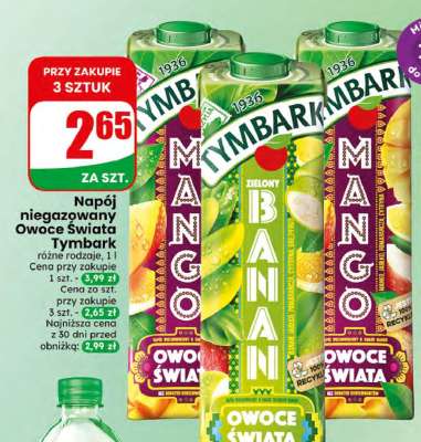 Napój niegazowany Owoce Świata Tymbark