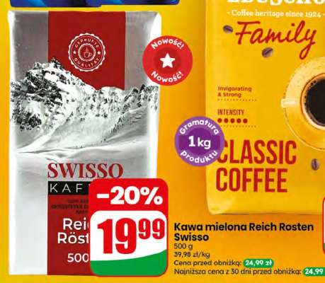 Kawa mielona Reich Rosten Swisso