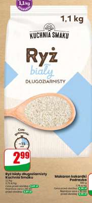 Ryż biały długoziarnisty Kuchnia Smaku