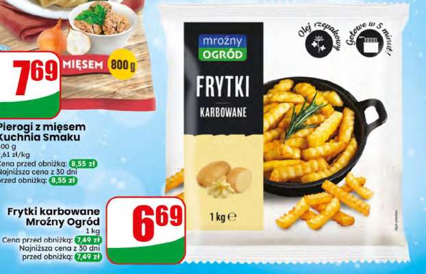 Frytki karbowane Mroźny Ogród