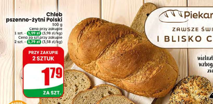 Chleb pszenno-żytni Polski