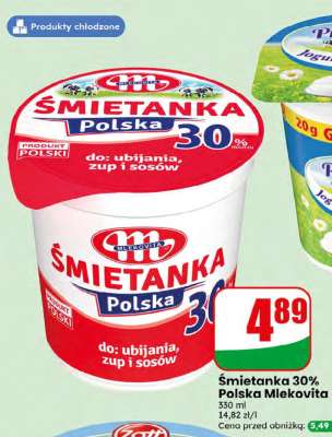 Śmietanka 30% Polska Mlekovita