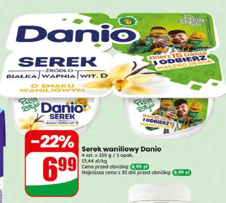 Serek waniliowy Danio
