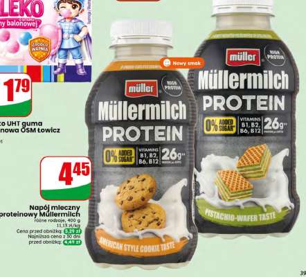 Napój mleczny proteinowy MÜLLERMILCH