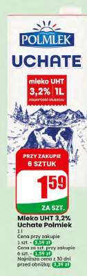 Mleko UHT 3,2% Uchate Polmlek