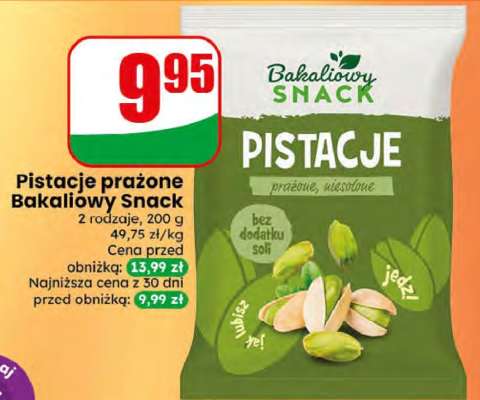 Pistacje prażone Bakaliowy Snack