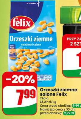 Orzeszki ziemne solone Felix