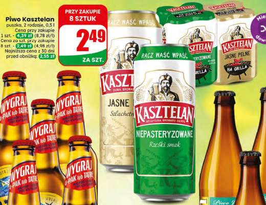 Piwo** KASZTELAN
