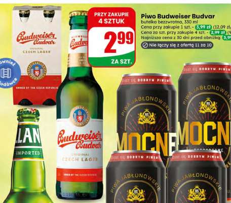 Piwo BUDWEISER BUDVAR