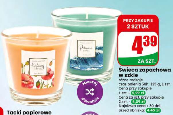 Świeca zapachowa w szkle