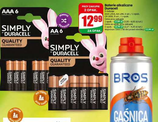 Baterie alkaliczne Duracell