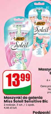 Maszynki do golenia Miss Soleil Sensitive Bic