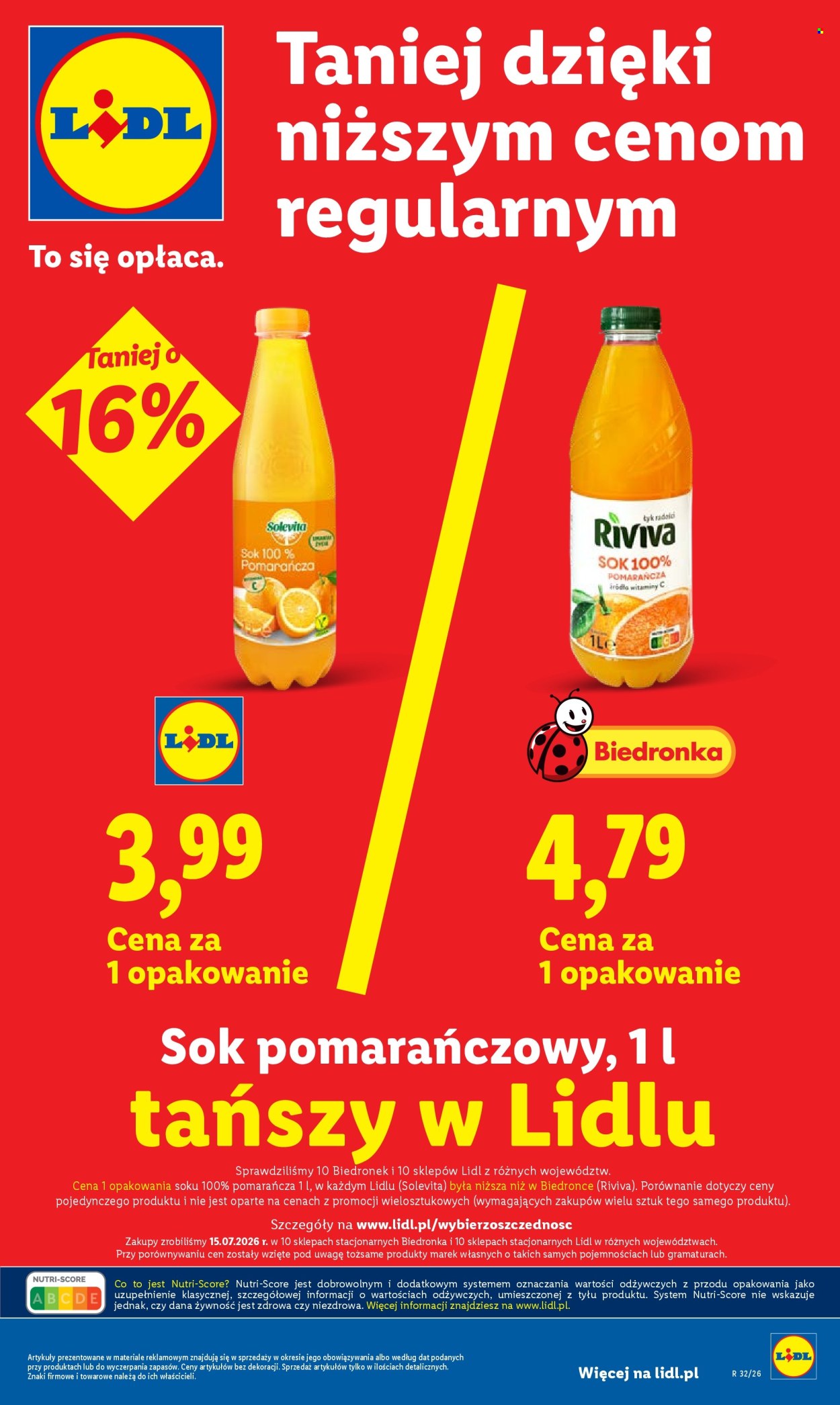 Leták Lidl - 6.8.2026 - 8.8.2026. Strana 7