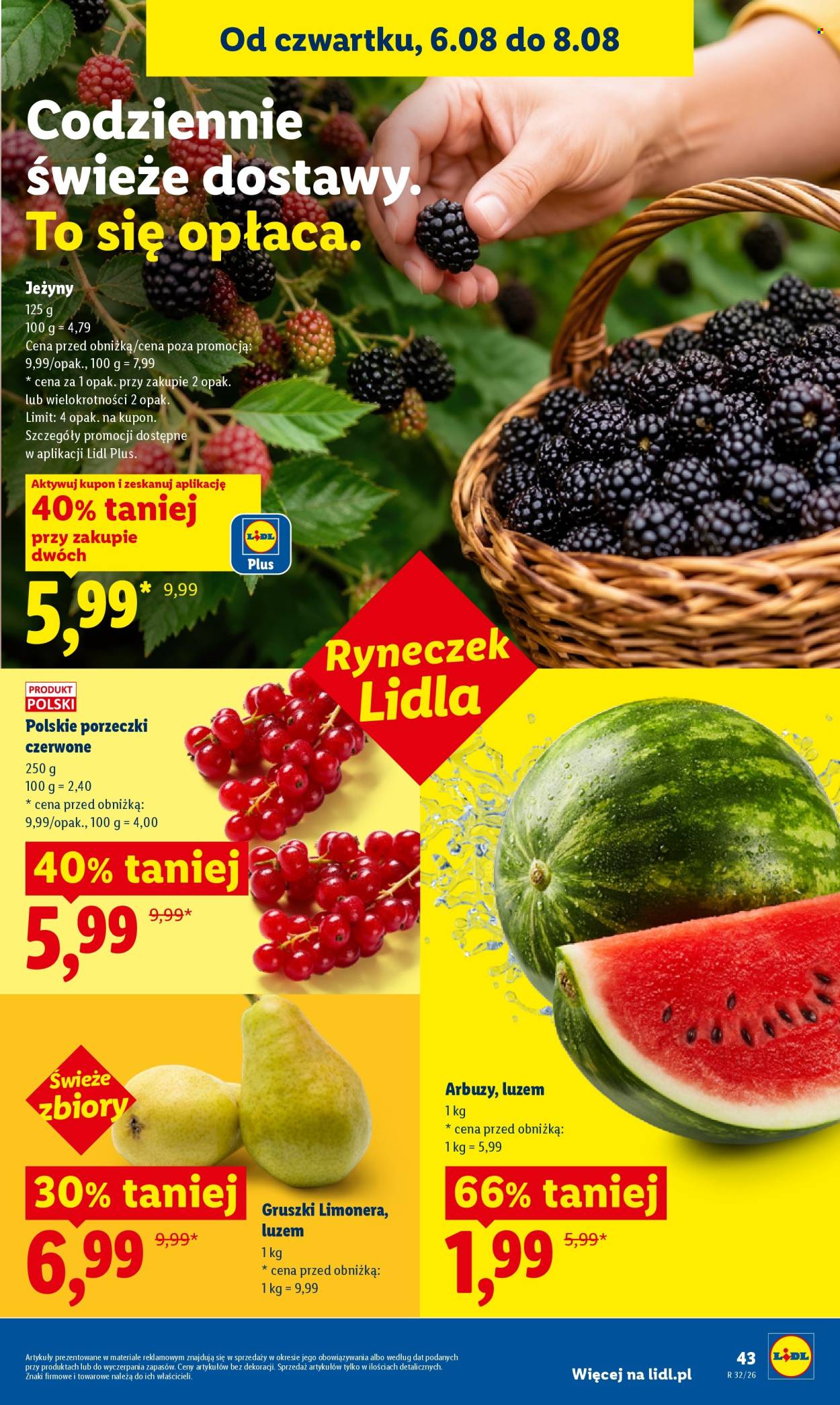Gazetka Lidl - 6.08.2026 - 8.08.2026. Strona 43