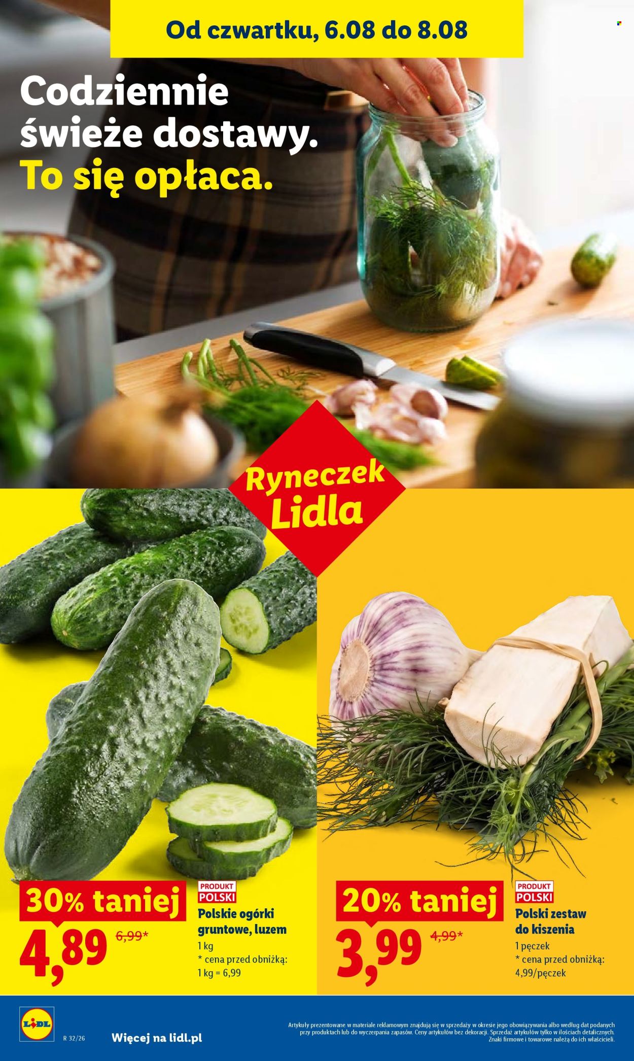 Leták Lidl - 6.8.2026 - 8.8.2026. Strana 44