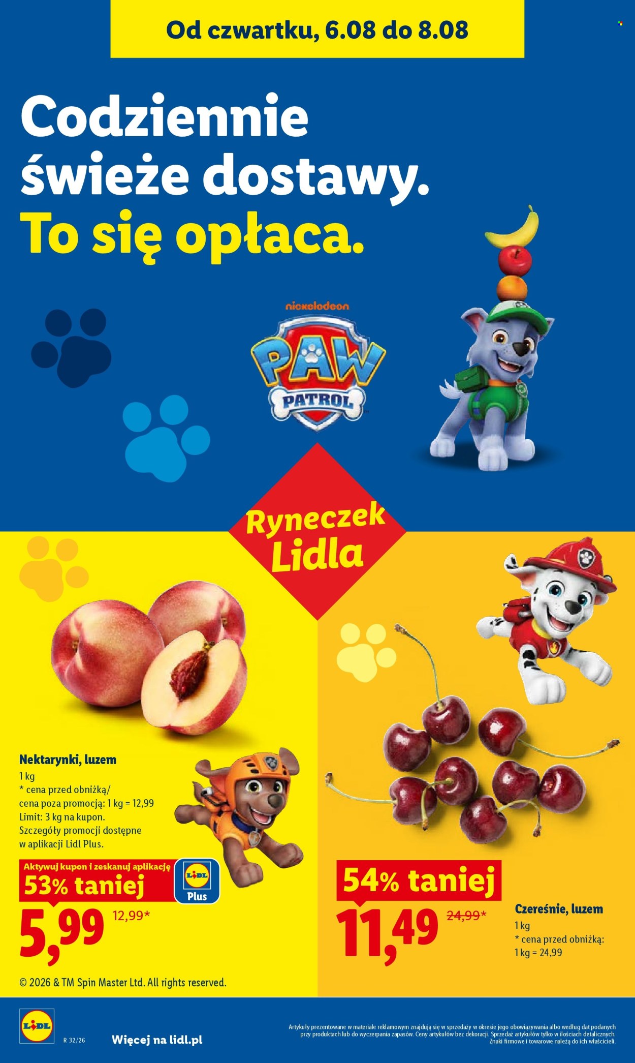 Leták Lidl - 6.8.2026 - 8.8.2026. Strana 48