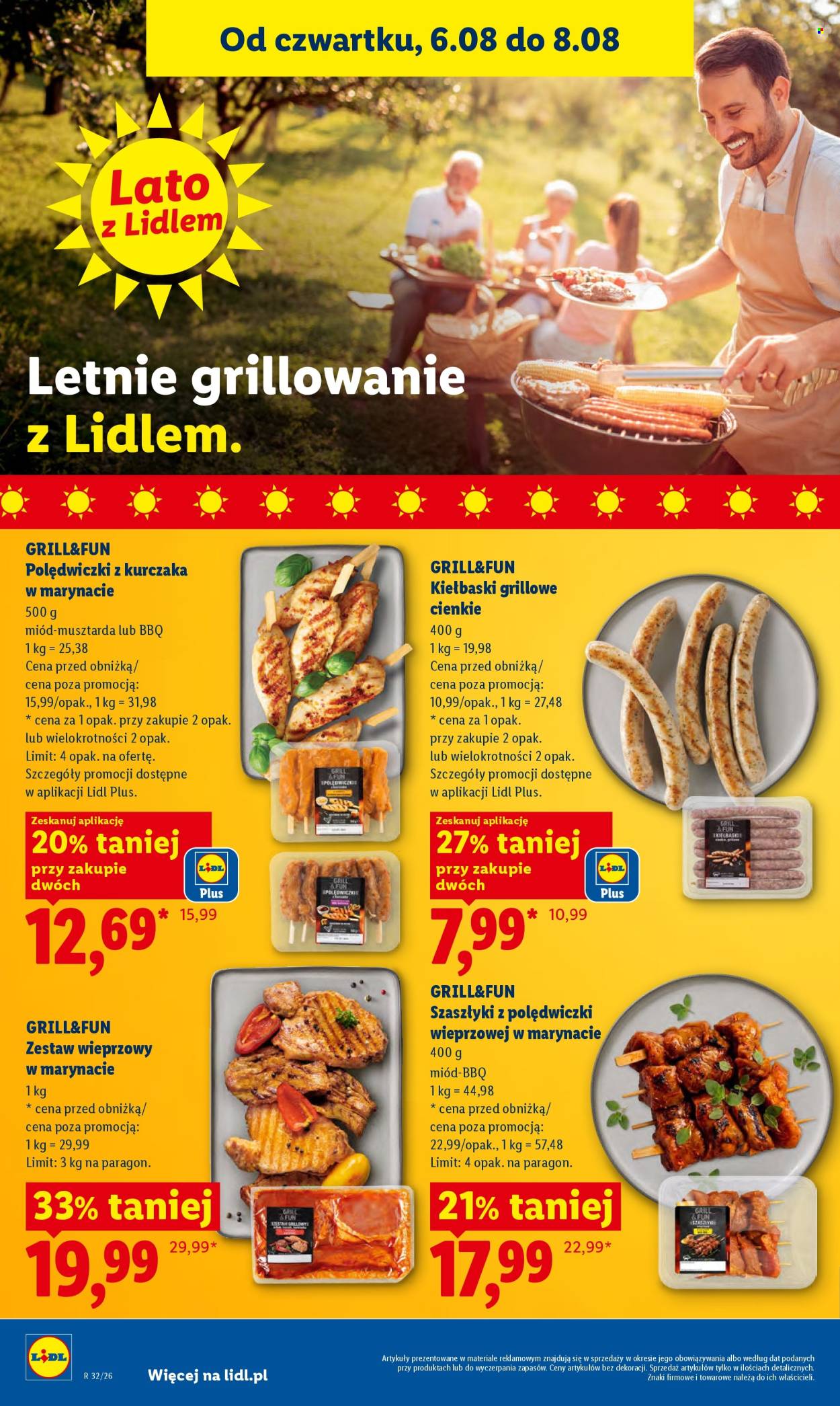 Leták Lidl - 6.8.2026 - 8.8.2026. Strana 50