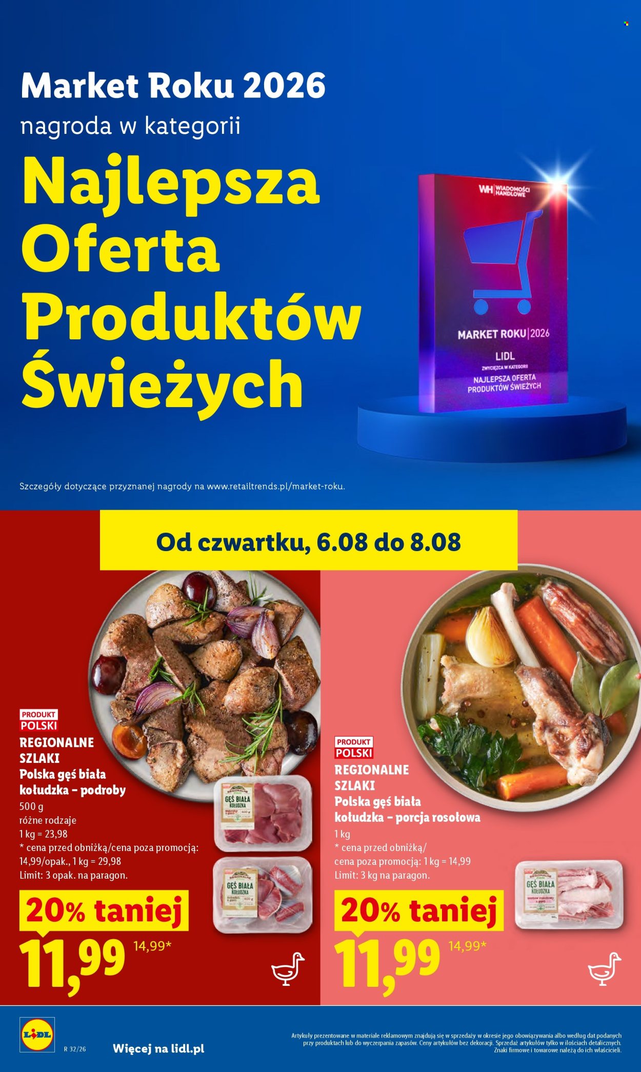 Leták Lidl - 6.8.2026 - 8.8.2026. Strana 56