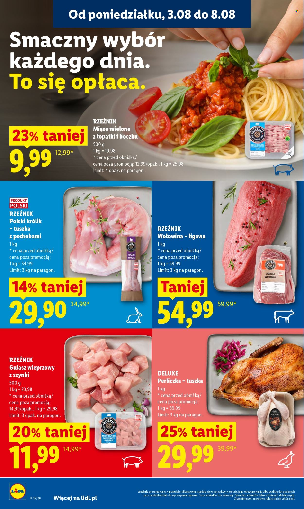 Leták Lidl - 6.8.2026 - 8.8.2026. Strana 58