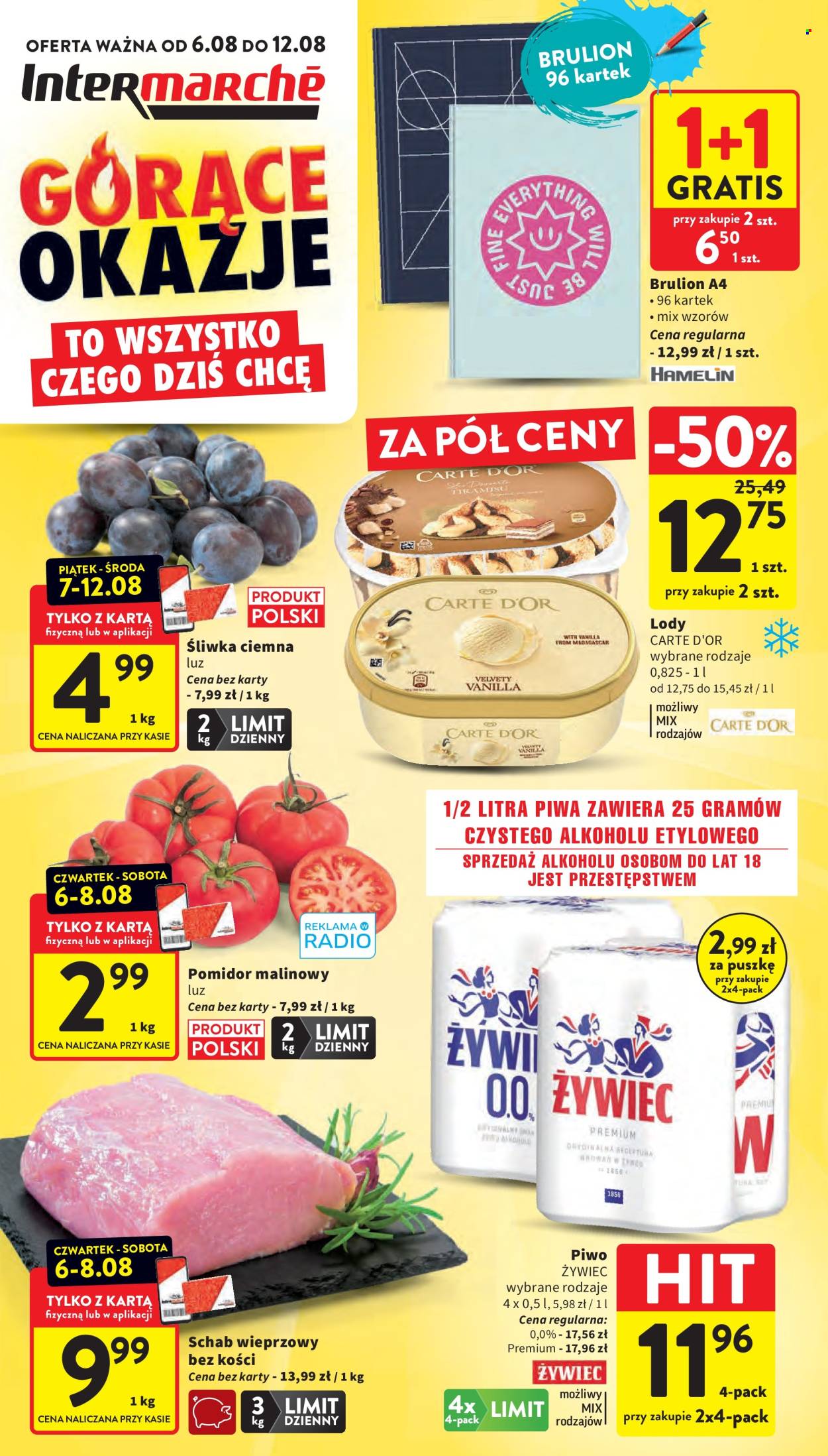 Gazetka Intermarché - 6.08.2026 - 12.08.2026. Strona 1