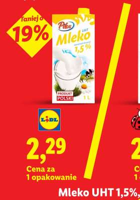 Mleko UHT 1,5%