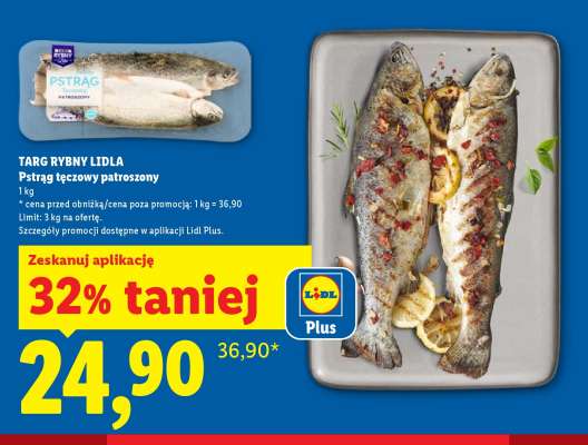 Pstrąg tęczowy – patroszony