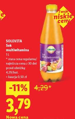 SOLEVITA Sok multiwitamina