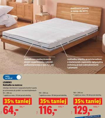 LIVARNO Nakładka na materac