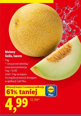 Melony galia, luzem