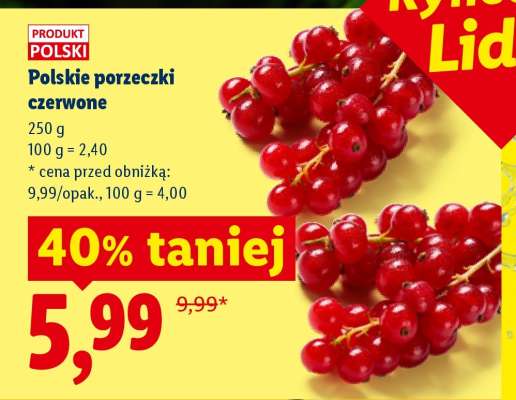 Polskie porzeczki czerwone