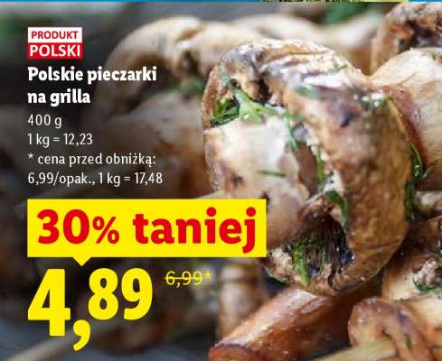 Polskie pieczarki na grilla
