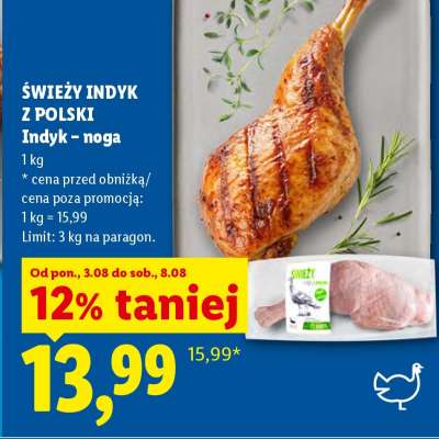 ŚWIEŻY INDYK Z POLSKI