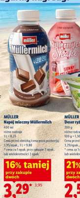 MÜLLER Napój mleczny Müllermilch