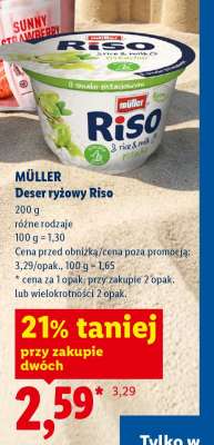 MÜLLER Deser ryżowy Riso