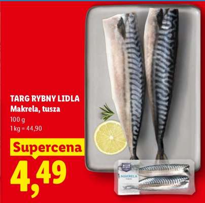 Makrela, tusza