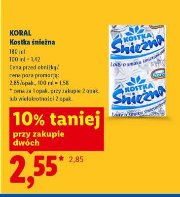 KORAL Kostka śnieżna