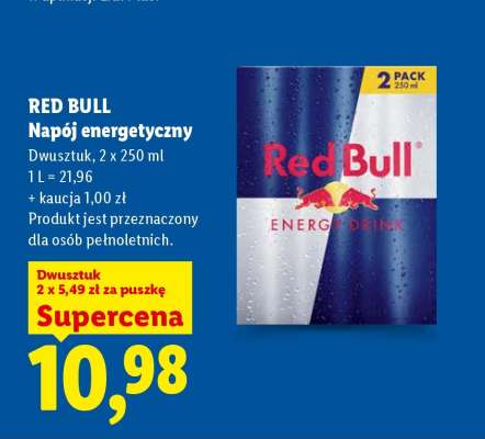 RED BULL Napój energetyczny