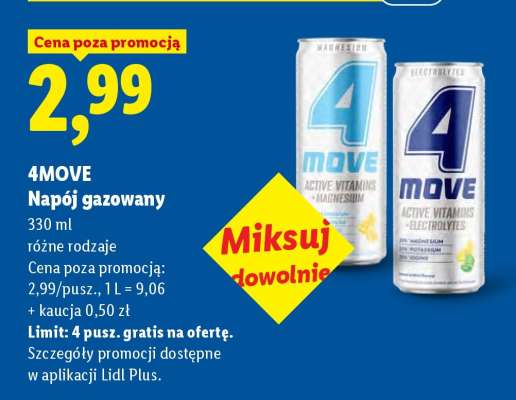 4MOVE Napój gazowany