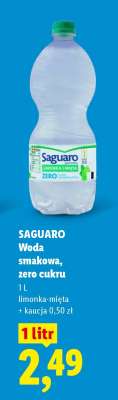 SAGUARO Woda smakowa, zero cukru